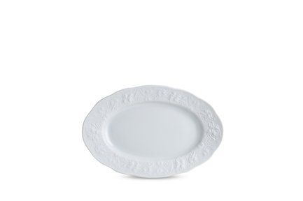 Блюдо овальное Vendange Mat Blanc, 24 см 3101824 Tunisie Porcelaine