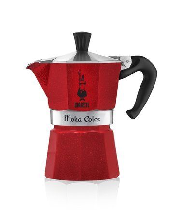 Гейзерная кофеварка Moka Express Emotion Red на 3 чашки (5292) 0005292 Bialetti