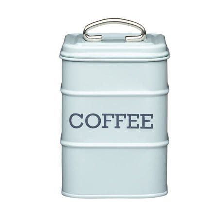 Емкость для хранения кофе Living Nostalgia, 11х11х17 см, голубой LNCOFFEEBLU Kitchen Craft