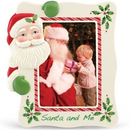 Рамка для фото Дед Мороз, 24 см LEN847179 Lenox