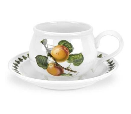 Чашка чайная с блюдцем Абрикос (200 мл) PRT-PL04105-C Portmeirion