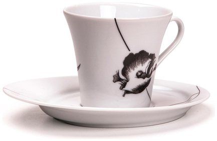 Чайная пара Feuille (200 мл) 733520 0830 Tunisie Porcelaine