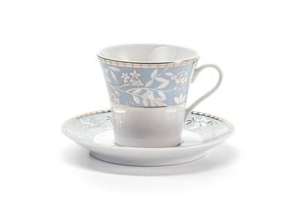 Набор чайных пар Classe, 12 пр. 739507 1596 Tunisie Porcelaine