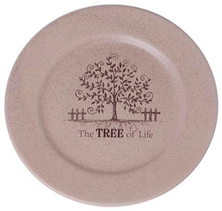 Закусочная тарелка Дерево жизни, 21 см TLY802-2-TL-AL Terracotta