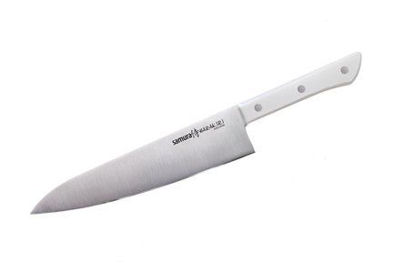 Нож кухонный Шеф Harakiri, 20.8 см SHR-0085W/Y Samura