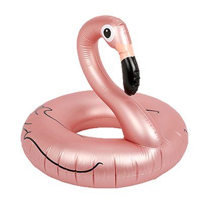 Круг надувной Flamingo Rose Gold, 25х19х5 см TAPF-0031 BigMouth