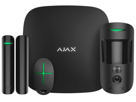 Сигнализация Ajax StarterKit Cam Plus Black 20505.66.BL2