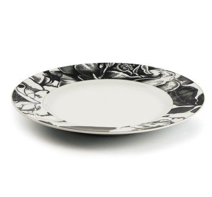 Десертная тарелка Черный Базилик, 22 см 5300122 2371 Tunisie Porcelaine