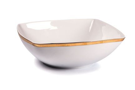 Набор глубоких тарелок Kyoto Saint Germain Or, 18х18 см, 6 шт. 719106 1555 Tunisie Porcelaine