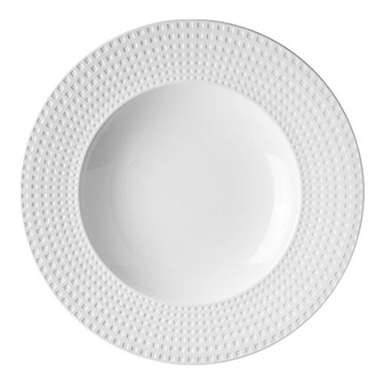 Тарелка глубокая Satinique, 24.5 см, белая S0407/54697 Chef&Sommelier