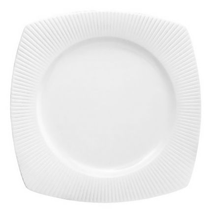 Тарелка квадратная Ginseng, 15х15 см, белая S0515 Chef&Sommelier