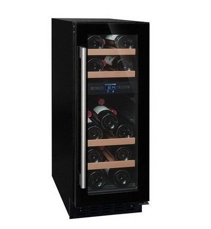 Шкаф для подготовки вина к подаче, двухзонный, 17 бутылок AVU18CDZA Climadiff