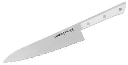 Нож кухонный Шеф Harakiri, 30 см SHR-0086W/K Samura