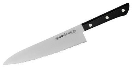 Нож кухонный Шеф Harakiri, 30 см SHR-0086B/K Samura