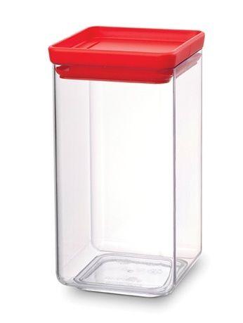 Прямоугольный контейнер (1.6 л), красный 290022 Brabantia