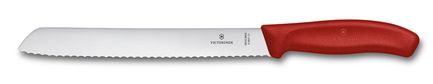 Нож для хлеба SwissClassic Red Extension, 21 см, красный 6.8631.21B Victorinox