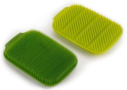 Набор из 2 малых щеток для мытья посуды "CleanTech", зеленый 85156 Joseph & Joseph