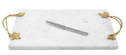 Доска для сыра с ножом Плющ и дуб, 44x25x5 см MAR123507 Michael Aram