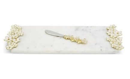Доска для сыра с ножом Цветущая вишня, 44х15.2х3 см MAR123606 Michael Aram
