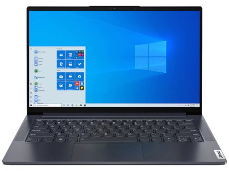 Ноутбук Lenovo Yoga Slim 7-14IIL05 82A100H6RU (Intel Core i5-1035G4 1.1 GHz/16384Mb/512Gb SSD/Intel Iris Plus Graphics/Wi-Fi/Bluetooth/Cam/14.0/1920x1080/Windows 10 Home 64-bit)
