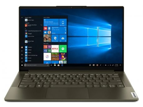 Ноутбук Lenovo Yoga Slim 7-14IIL05 82A100H5RU (Intel Core i5-1035G4 1.1 GHz/16384Mb/512Gb SSD/Intel Iris Plus Graphics/Wi-Fi/Bluetooth/Cam/14.0/1920x1080/Windows 10 Home 64-bit)