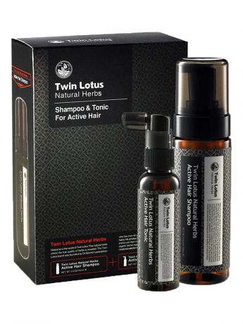Набор для волос Twin Lotus Natural Herbal Active Set 0223