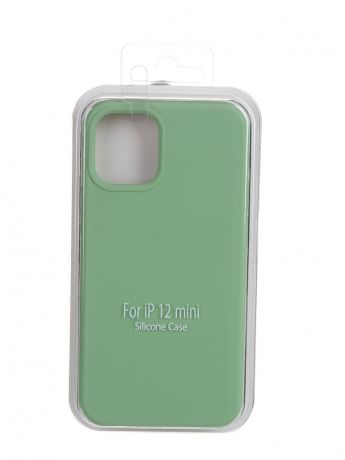 Чехол Krutoff для APPLE iPhone 12 Mini Silicone Case Mint 11025