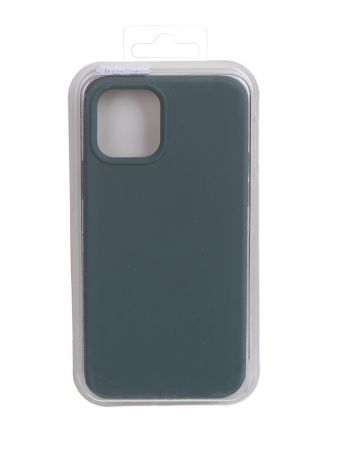 Чехол Krutoff для APPLE iPhone 12 / 12 Pro Silicone Case Dark Olive 11147