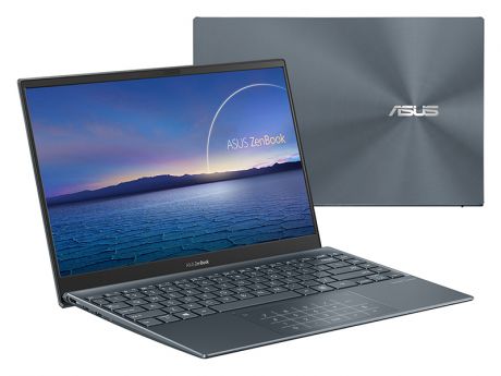 Ноутбук ASUS Zenbook 13 UX325EA-AH037T Pine Grey 90NB0SL1-M02690 (Intel Core i7-1165G7 2.8 GHz/16384Mb/1024Gb SSD/Intel Iris Xe Graphics/Wi-Fi/Bluetooth/Cam/13.3/1920x1080/Windows 10)
