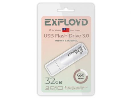USB Flash Drive 32Gb - Exployd 630 EX-32GB-630-White