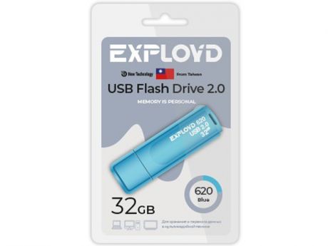 USB Flash Drive 32Gb - Exployd 620 EX-32GB-620-Blue