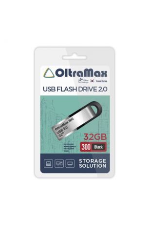 USB Flash Drive 32GB - OltraMax 300 2.0 OM-32GB-300-Black