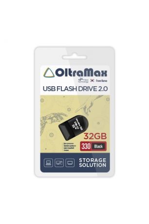 USB Flash Drive 32GB - OltraMax 330 2.0 OM-32GB-330-Black