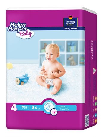 Подгузники Helen Harper Baby Maxi 9-14кг 84шт 2314354