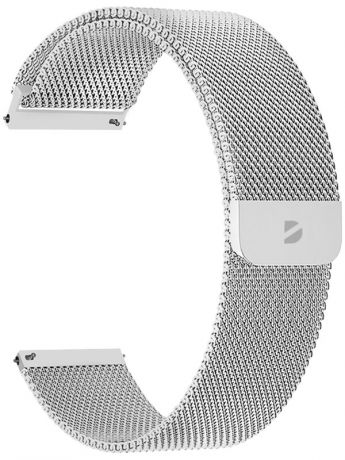 Аксессуар Ремешок Deppa универсальный Watch Band Mesh 20mm Silver 47181