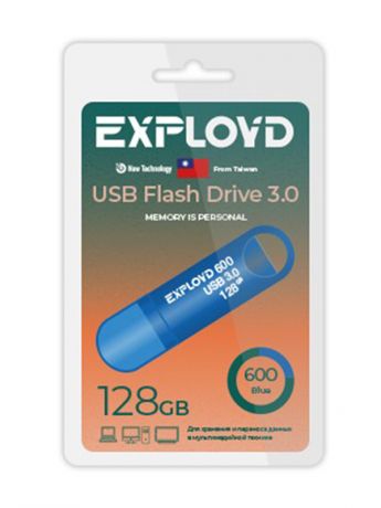 USB Flash Drive 128GB Exployd 600 EX-128GB-600-Blue
