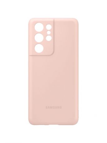 Чехол для Samsung Galaxy S21 Ultra Silicone Cover Pink EF-PG998TPEGRU