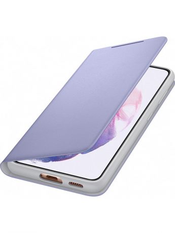 Чехол для Samsung Galaxy S21 Smart LED View Cover Purple EF-NG991PVEGRU
