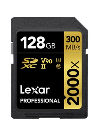 Карта памяти 128Gb - Lexar Professional SDHC/SDXC UHS-II Card LSD2000128G-BNNNG
