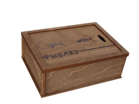Коробка подарочная Wonder Wood Для рыбака WW87