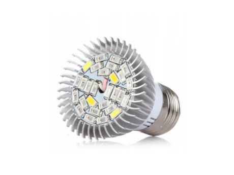 Светодиодная фитолампа URM E27 26 LED 220V 28W IP22 URM-FITO-R-28 / F10012