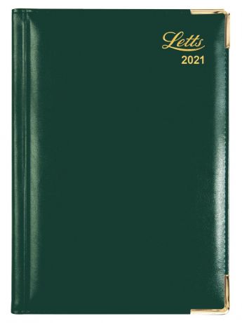 Ежедневник Letts Lexicon A5 искусственная кожа Green 822945