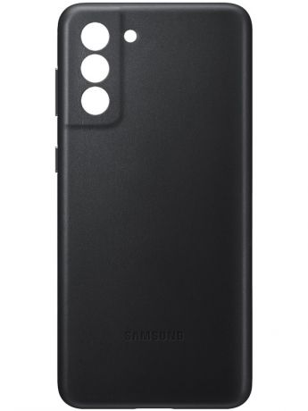 Чехол для Samsung Galaxy S21 Plus Leather Cover Black EF-VG996LBEGRU