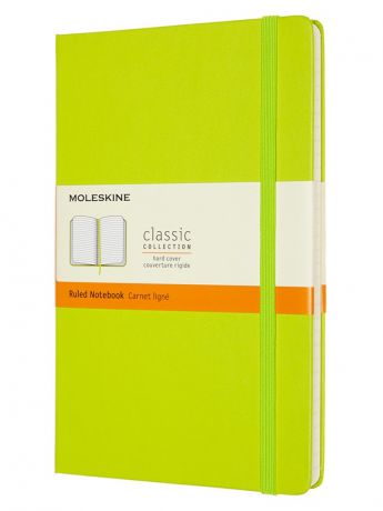 Блокнот Moleskine Classic Large 130x210mm 120 листов Lime QP060C2 / 1215737