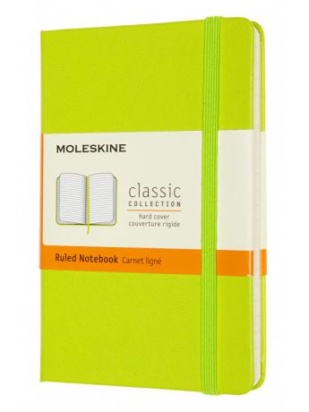 Блокнот Moleskine Classic Pocket 90x140mm 96 листов Lime MM710C2 / 1215730