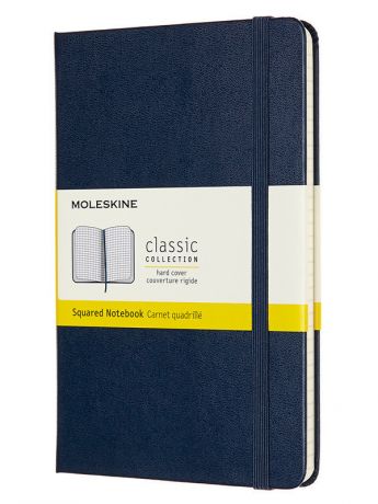 Блокнот Moleskine Classic Medium 115x180mm 120 листов Blue QP051B20 / 1127882