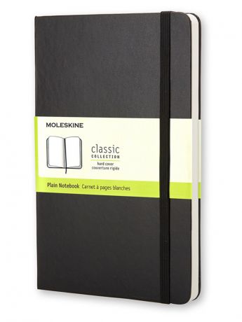 Блокнот Moleskine Classic Large 130х210mm 120 листов Black QP062 / 385124