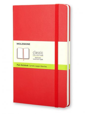 Блокнот Moleskine Classic Large 130х210mm 120 листов Red QP062R / 385222