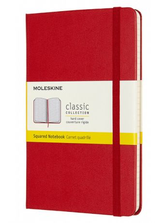 Блокнот Moleskine Classic Medium 115x180mm 120 листов Red QP051F2 / 1127876