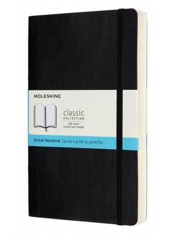 Блокнот Moleskine Classic Soft Expended Large 130х210mm 200 листов Black QP619EXP / 1127638